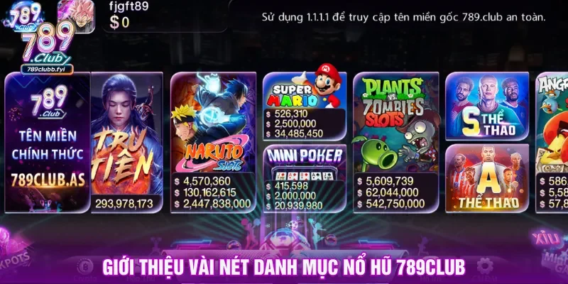 Nổ hũ 789CLUB với hàng nghìn lượt quay diễn ra mỗi ngày